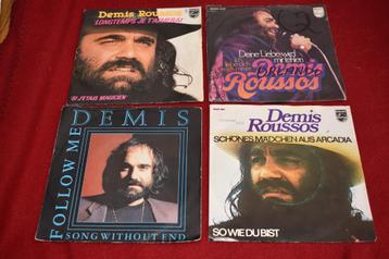 45t vinylhits van DEMIS ROUSSOS, uit de jaren '70 beschikbaar voor biedingen