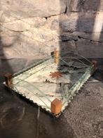 Midcentury glazen dienblad, Antiek en Kunst, Ophalen of Verzenden