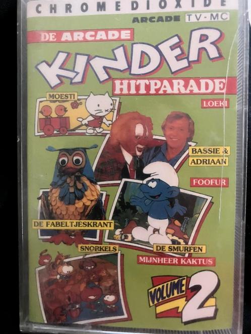 Casette - De Arcade Kinder Hitparade Volume 2, CD & DVD, CD | Enfants & Jeunesse, Utilisé, Enlèvement ou Envoi