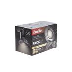 SPOT ENCAST LED GU10 4W 345LM 2700K GEBORSTELD STAAL (5ST), Ophalen of Verzenden, Nieuw, Led