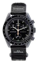 Omega swatch mission to the Moon, Handtassen en Accessoires, Horloges | Heren, Ophalen of Verzenden, Nieuw, Polshorloge, Omega