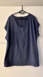 BPC blauwe T-shirt met rits, Kleding | Dames, T-shirts, Blauw, Maat 46/48 (XL) of groter, Ophalen of Verzenden, Zo goed als nieuw