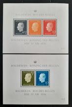 België: OBP 1811/15-BL50/51 ** Koning Boudewijn 1976., Koninklijk huis, Ophalen of Verzenden, Zonder stempel, Frankeerzegel