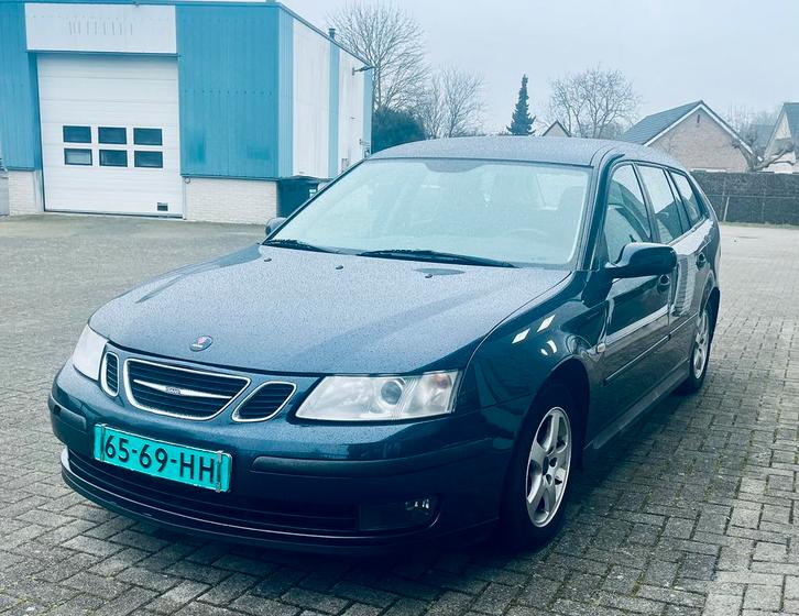 Saab 9-3 1.8t estate Automaat hirsch, Autos, Saab, Particulier, Saab 9-3, Automatique, Enlèvement