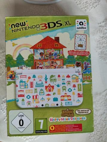 1 console nintendo new 3ds xl animal crossing en boite, Comme neuf