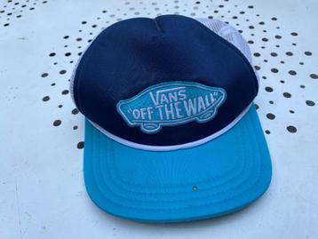 Vans of the Wall marineblauwe verstelbare pet turkoois wit beschikbaar voor biedingen