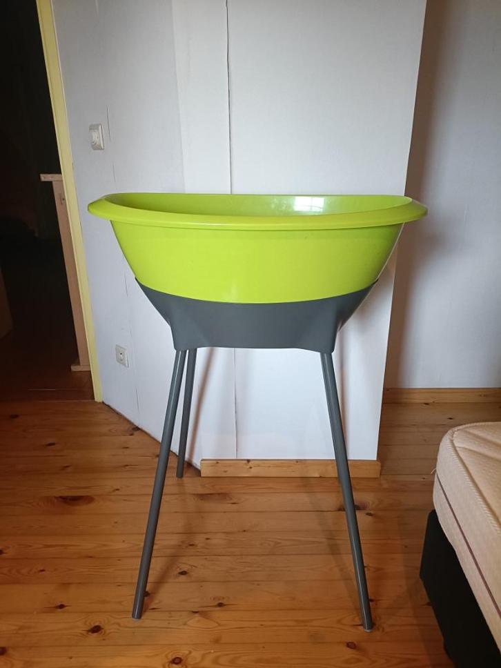 Babybadje op staander, Kinderen en Baby's, Badjes en Verzorging, Gebruikt, Badje, Ophalen