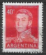 Argentinie 1956 - Yvert 568 - Jose de San Martín  (ST), Postzegels en Munten, Postzegels | Amerika, Verzenden, Gestempeld