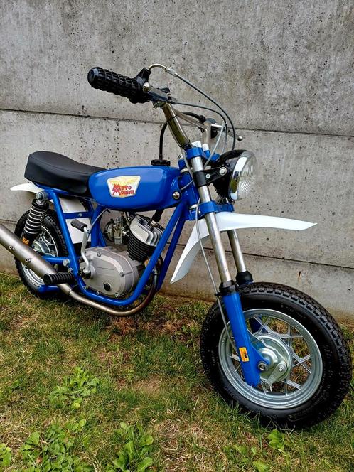 Oldtimer kinder cross moto morini, Fietsen en Brommers, Brommers | Crossbrommers, Zo goed als nieuw, Ophalen