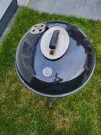 Ronde bbq op wieltjes, Tuin en Terras, Houtskoolbarbecues, Ophalen, Gebruikt