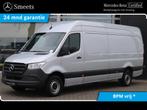 Mercedes-Benz Sprinter 317 CDI L3 METALLIC MBUX CAMERA, Auto's, Voorwielaandrijving, Stof, Zwart, 2000 kg