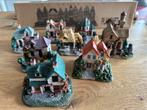 Ensemble de 9 maisons miniatures - village anglais