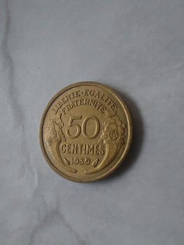 France, 50 centimes 1939