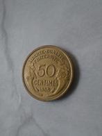 France, 50 centimes 1939, Timbres & Monnaies, Monnaies | Europe | Monnaies non-euro, Envoi, Monnaie en vrac, France