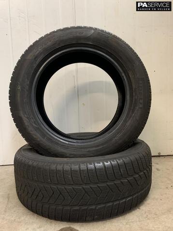 2x Pirelli 235 60 18 Winterbanden met 5.5 mm  beschikbaar voor biedingen