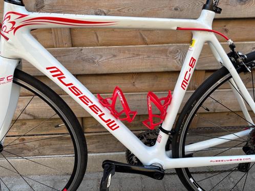 koersfiets Museeuw volledig carbon maat 54, Fietsen en Brommers, Fietsen | Racefietsen, Zo goed als nieuw, Heren, 15 tot 20 versnellingen