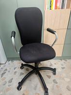 Zwartr bureaustoel ikea, Ophalen, Gebruikt, Bureaustoel