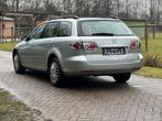 Mazda 6 1.8 Benzine 2004 142000 km Airco Lez ok Keuring vv, Autos, Argent ou Gris, Achat, Entreprise, Electronic Stability Program (ESP)
