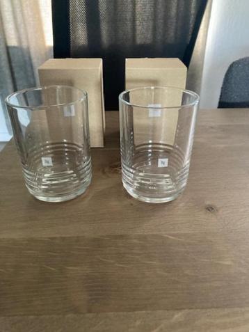 Nespresso BARISTO glazen nieuw met doos 2 stuks voor 5 euro beschikbaar voor biedingen