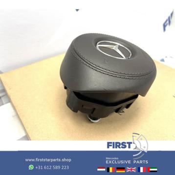 STUUR AIRBAG Mercedes BRUIN LEER W176 W117 W246 W205 W213 W2 beschikbaar voor biedingen