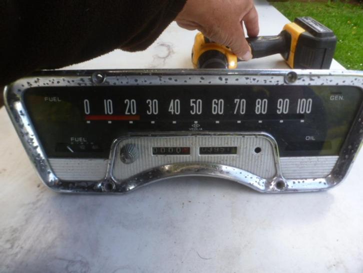 SIMCA Aronde/Plein-Ciel/Oceane: rollenteller + meter:, Auto-onderdelen, Dashboard en Schakelaars, Gebruikt, Ophalen of Verzenden