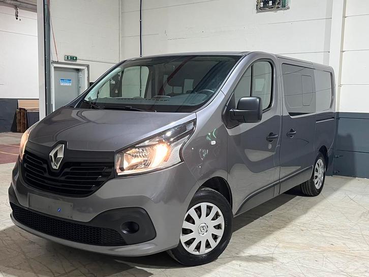 RENAULT TRAFIC 1.6DCI DUBBELCABINE 6PLAATS EURO6B, Auto's, Bestelwagens en Lichte vracht, Bedrijf, Te koop, ABS, Renault, Diesel