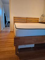 Lit 1,80 m x 2,00 m, Maison & Meubles, Chambre à coucher | Lits, Queen size, Brun, Enlèvement, Utilisé