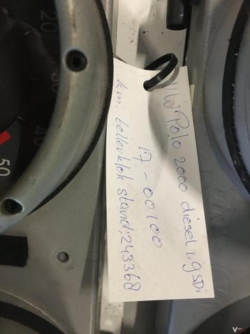 Vw Polo 2000 1.9 sdi Km Tellerklok beschikbaar voor biedingen
