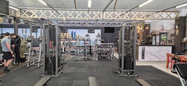 Professionele Multi Jungle / Kabelstation VPS – 8 stacks, Sports & Fitness, Appareils de fitness, Utilisé, Centrale électrique