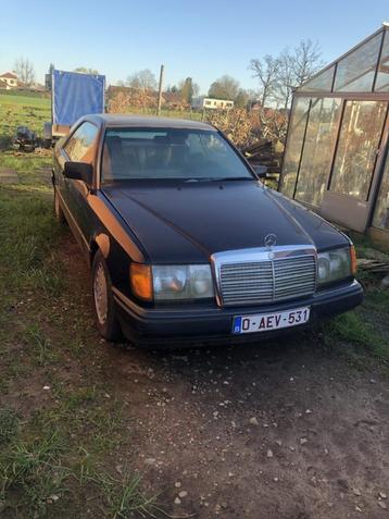 mercedes 124 230e, Cuir, Achat, Boîte manuelle, Bleu