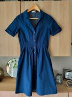 Prachtige kwaliteitsvolle jurk Sixton maat M, Comme neuf, Sixton, Taille 38/40 (M), Bleu
