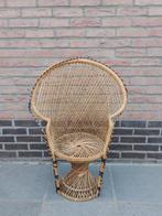 Pauwenstoel - Boho Stoel - Plantenstandaard - Poppenstoel, Ophalen, Gebruikt, Bruin, Eén