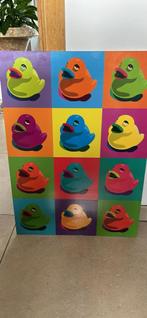 Schilderij eendjes, Kinderen en Baby's, Ophalen, Zo goed als nieuw