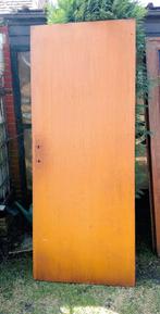 houten binnendeur, Doe-het-zelf en Bouw, Deuren en Vliegenramen, Ophalen, Gebruikt, 80 tot 100 cm, Binnendeur