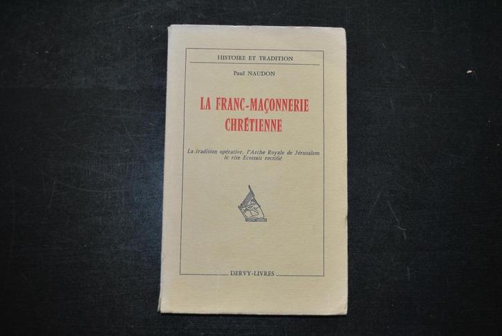 LA FRANC-MACONNERIE CHRETIENNE ARCHE ROYALE DE JERUSALEM, Boeken, Esoterie en Spiritualiteit, Gelezen, Overige typen, Overige onderwerpen