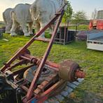 Pipowagen woonwagen tiny house onderstel assen banden bouw, Ophalen, Zo goed als nieuw