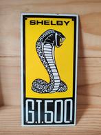 Shelby GT500 emaille plaat, Verzamelen, Ophalen of Verzenden, Zo goed als nieuw, Reclamebord