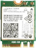 Intel Dual Band Wireless-AC 7265NGW, Bluetooth 4.0 module, Enlèvement ou Envoi, Reconditionné, Interne, HP