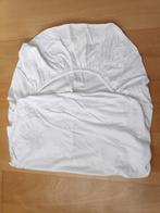 witte hoeslaken met elastische boord, babybed 120x60, jersey, Comme neuf, Drap-housse ou Taie d'oreiller, Garçon ou Fille, Enlèvement ou Envoi