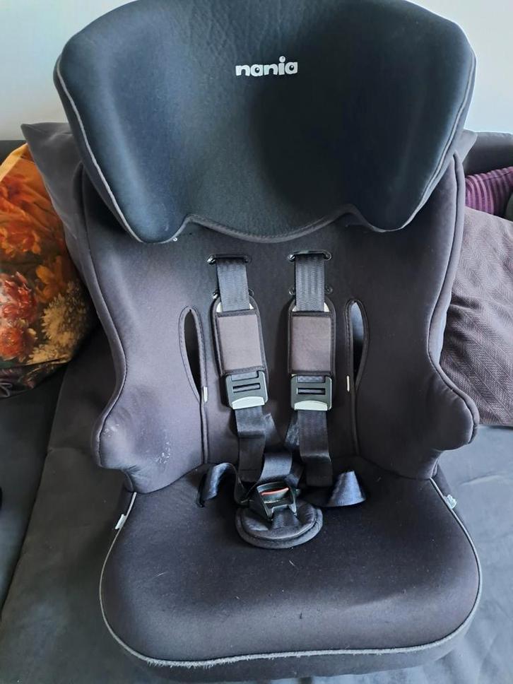Autostoel Nania, Enfants & Bébés, Sièges auto, Utilisé, Autres marques, 9 à 36 kg, Ceinture de sécurité, Protection latérale, Enlèvement