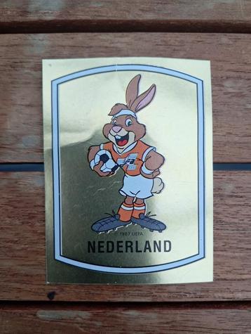 Panini Euro 88 mascotte NL nr. 211 gemiddelde conditie beschikbaar voor biedingen