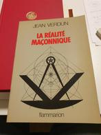 La réalité maconnique - Softcover  Jean Verdun  1982, Boeken, Ophalen of Verzenden, Zo goed als nieuw