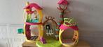 Enchantimals boomhut met poppen en diertjes, Ophalen, Gebruikt, Poppenhuis