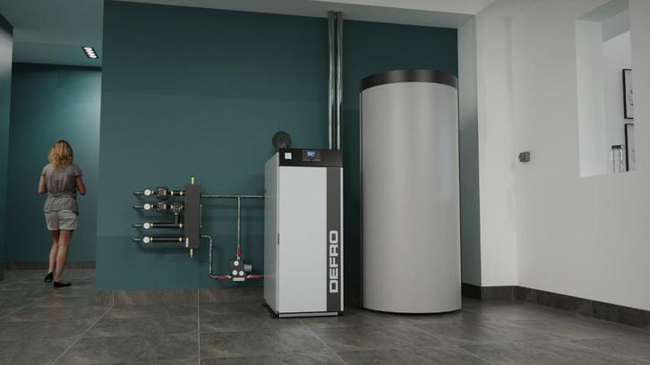 Defro Optima HG houtvergasser, Doe-het-zelf en Bouw, Verwarming en Radiatoren, Kachel, Ophalen