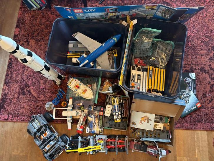 Lego lot groot aantal sets (treinen, creator, ...), Kinderen en Baby's, Speelgoed | Duplo en Lego, Zo goed als nieuw, Lego, Complete set