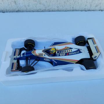 MINICHAMPS A. SENNA 1/18 WILLIAMS RENAULT FW16 1994 + DOOS beschikbaar voor biedingen