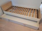 90x200 cm eenpersoonsbed met schuif onder., Huis en Inrichting, Slaapkamer | Bedden, Ophalen, Gebruikt