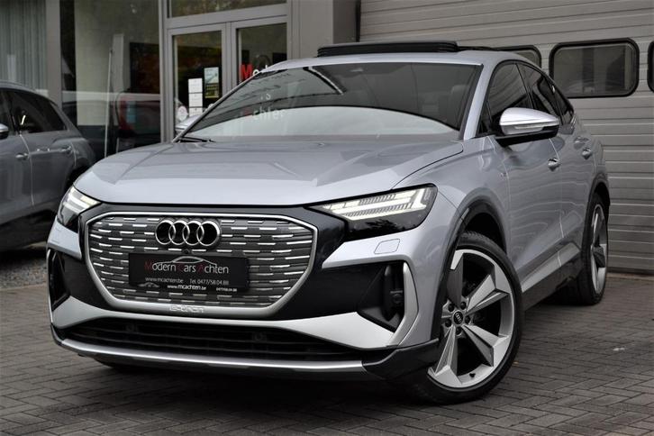 Audi Q4 E-Tron 40 Sportback "S-Line" * Leder * Pano * Headup, Auto's, Audi, Bedrijf, Te koop, Q4 e-tron, ABS, Achteruitrijcamera