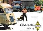 RENAULT GOELETTE,  1958, Ophalen of Verzenden, Gelezen, Renault