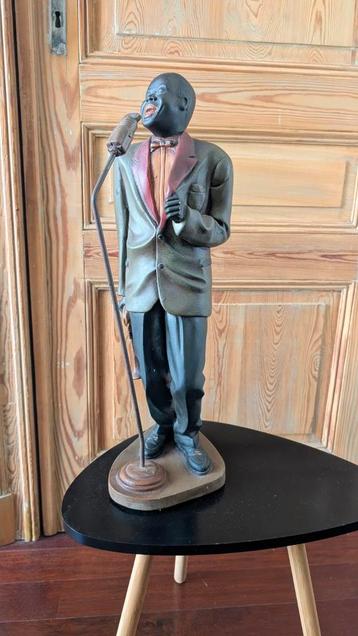 Decoratief beeld jazz muzikant beschikbaar voor biedingen